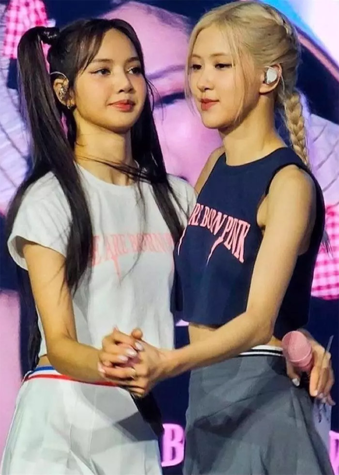 Màn khiêu vũ đầy ngẫu hứng của Lisa và Rose khiến khán giả vô cùng phấn khích. (Ảnh: sugaringnosweet)