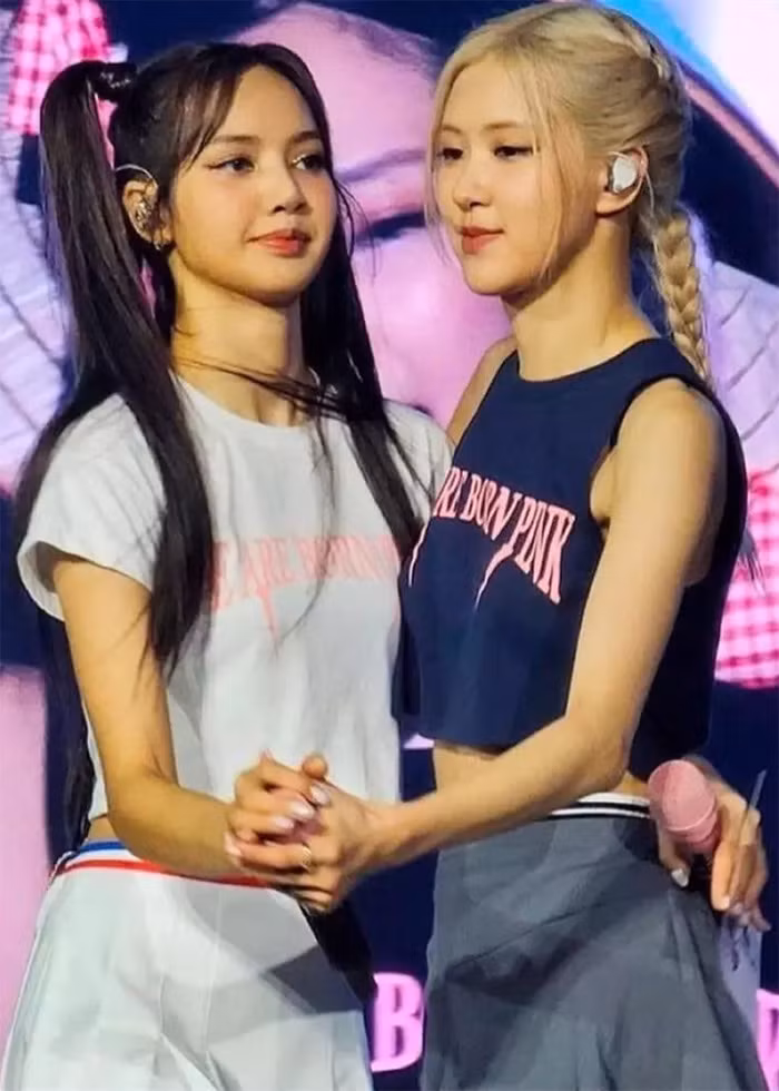 Màn khiêu vũ đầy ngẫu hứng của Lisa và Rose khiến khán giả vô cùng phấn khích. (Ảnh: sugaringnosweet)