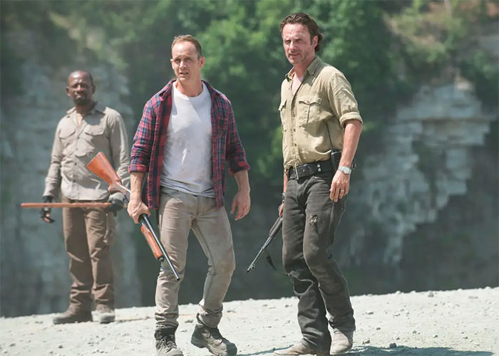 John Bernecker, một diễn viên đóng thế trong phim “The Walking Dead” đã qua đời vào tháng 7/2017 sau khi bị ngã từ ban công ở trường quay tại Georgia. (Ảnh: Business Insider)