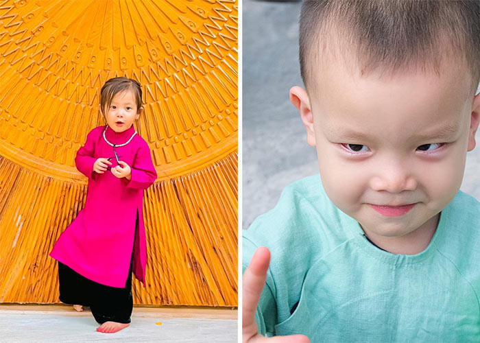 Những cử chỉ đáng yêu của Lisa, Leon luôn nhận được nhiều lượt yêu thích của fan trên mạng xã hội.