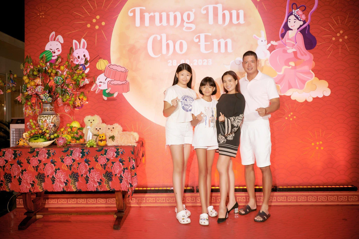  Chị cả An Nhiên mới 13 tuổi đã cao 1m74.