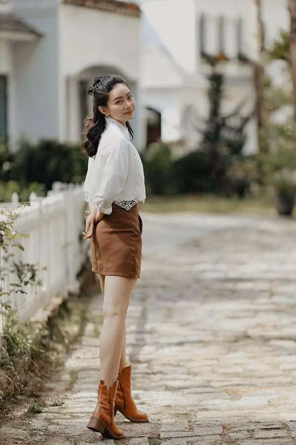 Mỹ nhân quê gốc Cà Mau trẻ trung ở tuổi 35 sau màn giảm cân ngoạn mục.