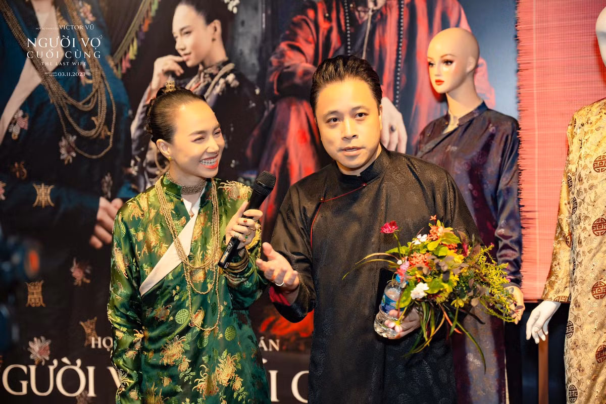 Ngoài góp một vai nhỏ trong phim, bà xã của đạo diễn Victor Vũ còn có vai trò là một nhà sản xuất.