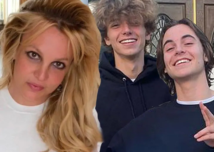 Trước Sam, Brit từng hai lần kết hôn với Jason Allen Alexander và Kevin Federline. Cô có hai con trai với Kevin Federline, Sean Preston 17 tuổi và Jayden James 16 tuổi . (Ảnh: TMZ)