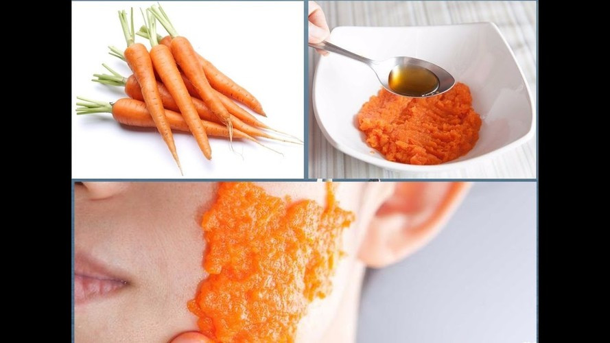  Cải thiện làn da bị cháy nắng: Tách lấy lòng trắng của 1 quả trứng cho vào chén. Trộn thêm 1 thìa cà phê mật ong, 1 thìa cà phê nước ép cà rốt và 1 thìa sữa đông. Đánh cho đến khi hỗn hợp có bọt thì dùng bông thoa lên mặt và cổ. Để khô rồi rửa sạch mặt. Ảnh: Thuocthang.