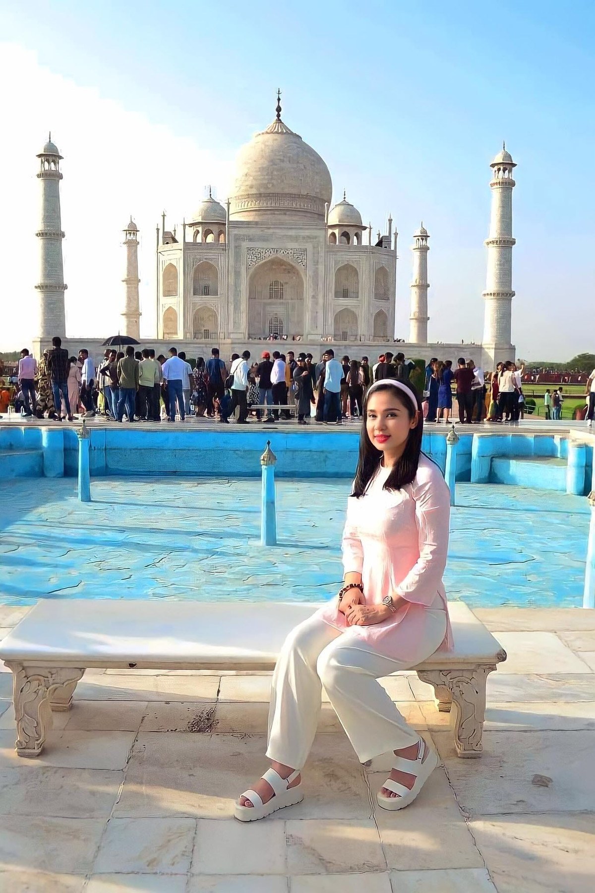 Nữ diễn viên hài lòng với cuộc sống bình yên, an nhiên hiện tại.