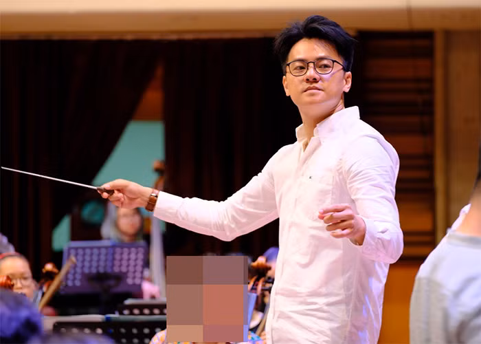 Được biết chồng Thanh Hằng là Trần Nhật Minh, sinh năm 1981. Anh là nhạc trưởng trẻ tài năng của Việt Nam hiện nay. (Ảnh: FBNV)