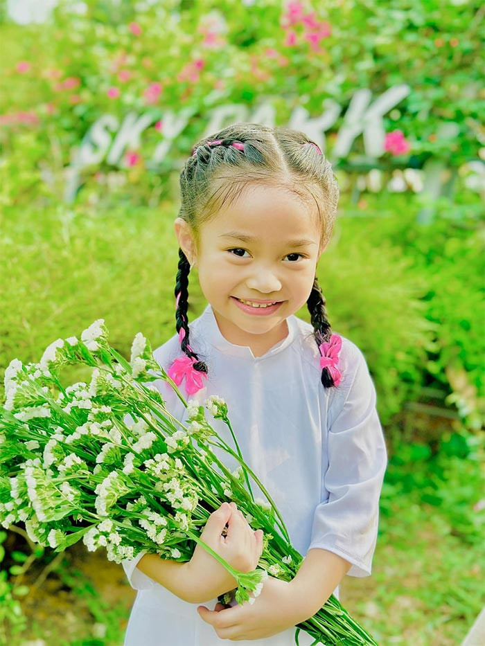 Con gái lớn của Lê Dương Bảo Lâm là bé Bảo Nhi, sinh năm 2018.