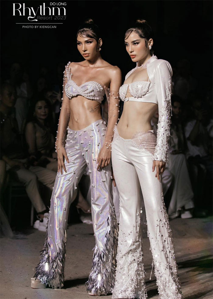 Body săn chắc, bốc lửa của người đẹp quê Nam Định luôn gây chú ý mỗi khi cô xuất hiện trên sàn diễn hay trong sự kiện.