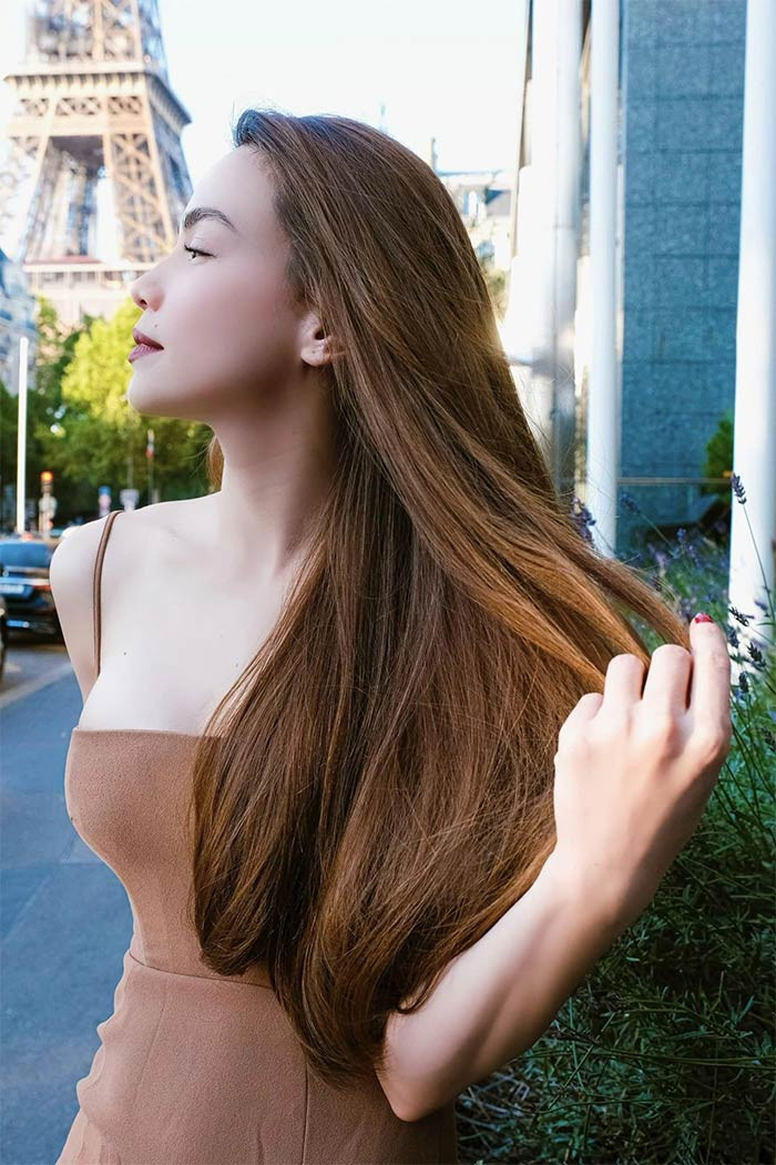 Nhan sắc bà mẹ ba con khiến nhiều người phải trầm trồ.