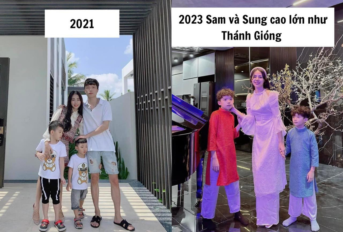 Giọng ca "Cung nữ" là một trong những mỹ nhân kết hôn và sinh con sớm. Quý tử nhà Hương Ly hiện đã cao gần bằng mẹ.