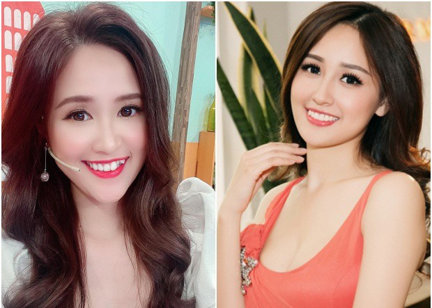 Nữ diễn viên Phương Hằng và Hoa hậu Mai Phương Thúy có nụ cười răng khểnh cùng khuôn mặt tựa nhau. (Ảnh: Dân Việt)