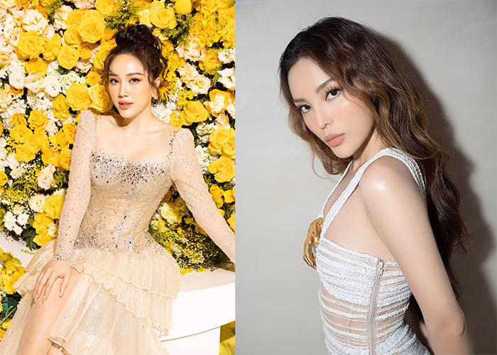 Ca sĩ Bảo Thy và Hoa hậu Kỳ Duyên cũng được cho là có khuôn mặt na ná nhau. (Ảnh: FBNV)