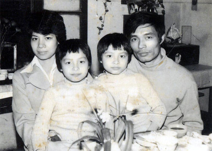 Thúy Hằng - Thúy Hạnh lúc còn nhỏ.