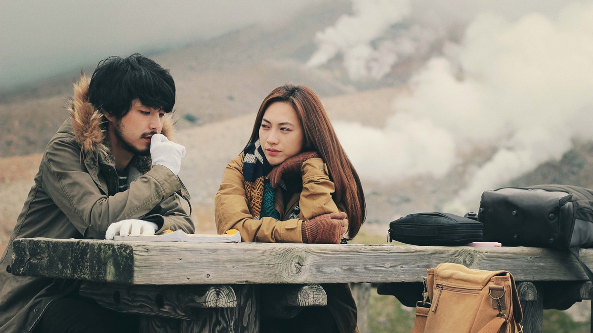 Phương Anh Đào và mỹ nam người Nhật - Takafumi Akutsu từng có sự kết hợp ngọt ngào, lãng mạn trong bộ phim điện ảnh "Nhắm mắt thấy mùa hè". Ảnh: NSX.