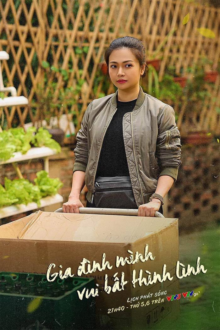 Vai diễn mới nhất của Kiều Anh là vai nàng dâu cả trong phim "Gia đình mình vui bất thình lình". Trong phim, Kiều Anh vào vai Phương, tính tình thật thà, chất phác, chịu đựng, biết nhún nhường mọi người, sẵn lòng chịu thiệt về mình. Nữ diễn viên xuất hiện trên phim với hình ảnh ăn mặc xuề xòa.