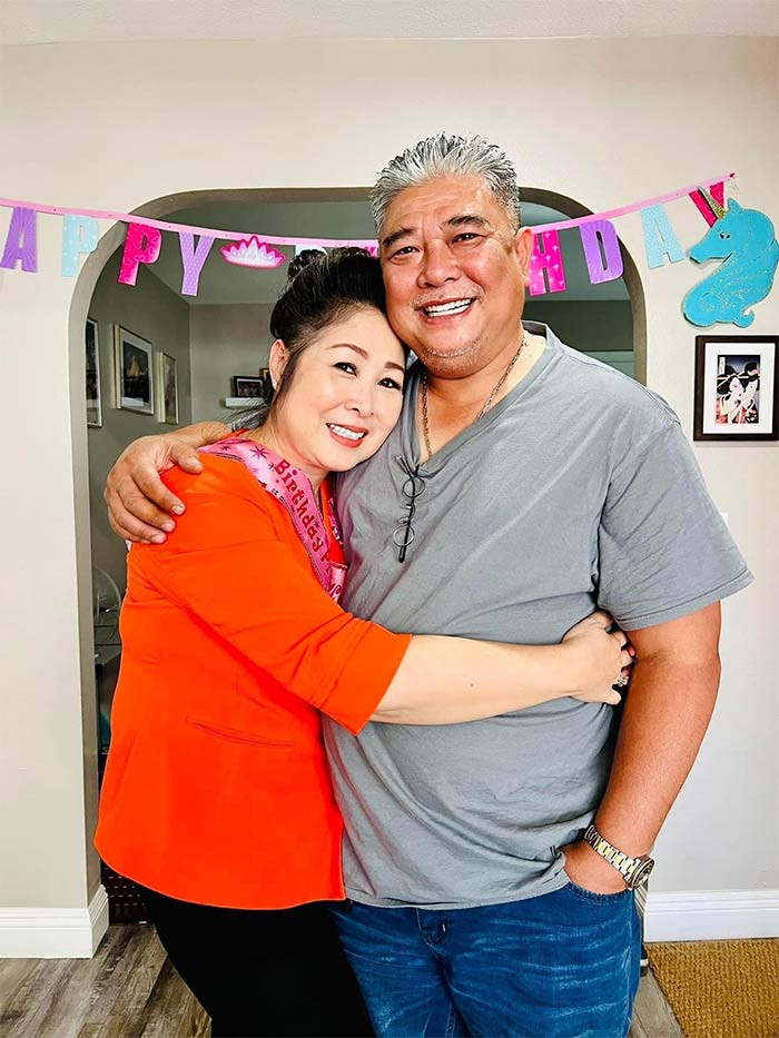 Thời gian trước đó, cân nặng tăng mất kiểm soát khiến anh già đi so với tuổi.