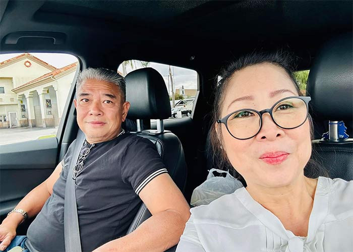 Để có thể giảm cân ngoạn mục như vậy, theo Lê Tuấn Anh, vợ anh - nghệ sĩ Hồng Vân là người đã động viên tinh thần cho anh rất nhiều.