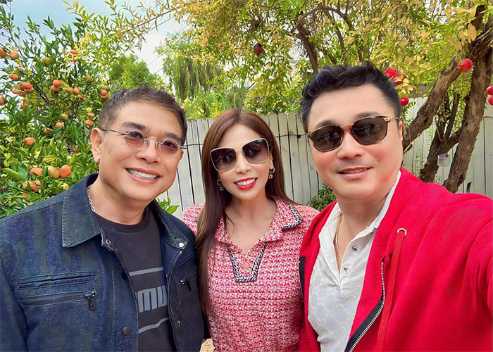 Không chỉ vóc dáng thon gọn hơn, khuôn mặt của nam diễn viên đình đám một thời cũng trẻ trung thấy rõ.