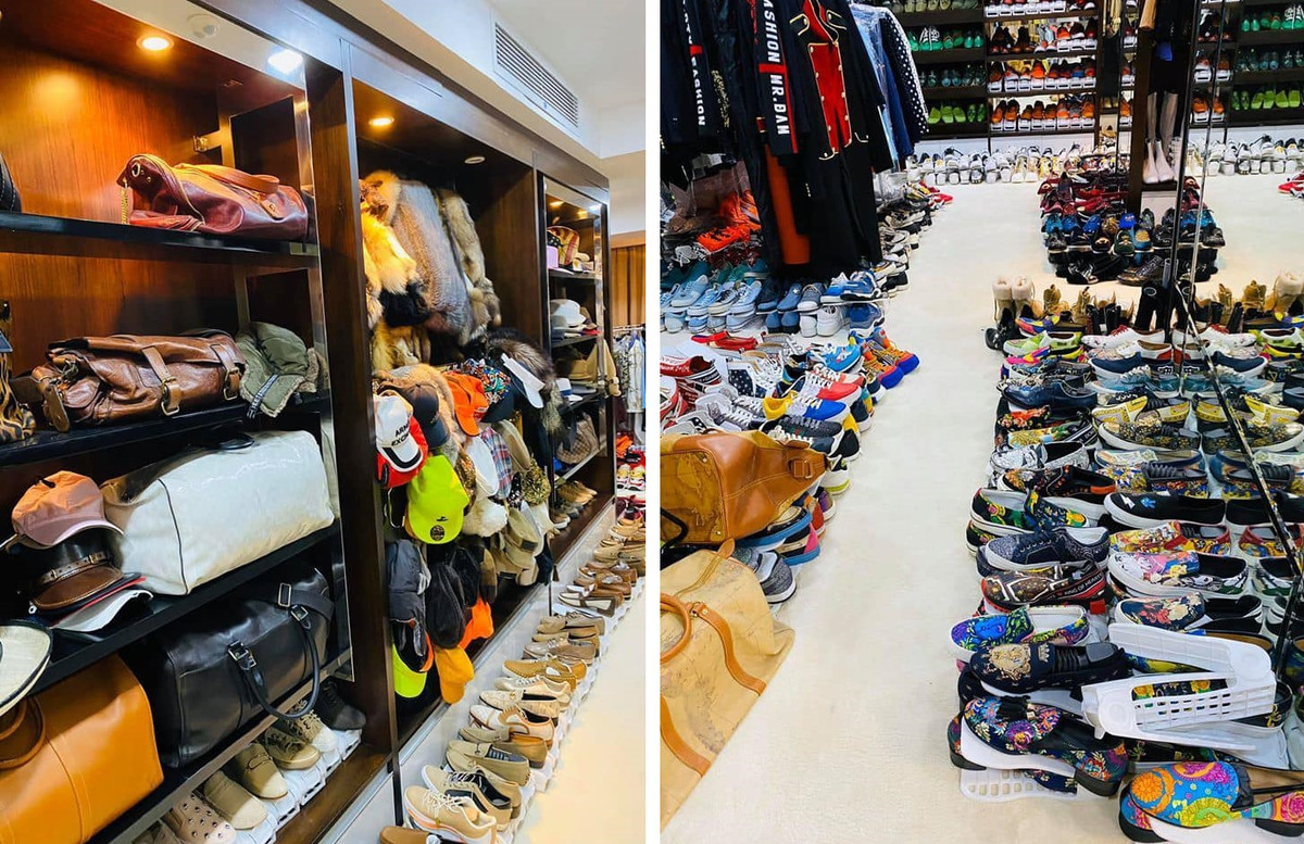 Mr Đàm hứa hẹn: "Mình sẽ thanh lý giá rẻ đẹp bền, thơm ngon bổ dưỡng vừa bán vừa tặng từ quần áo giày dép, túi xách, nội thất, đồ trang trí, tranh treo tường...".