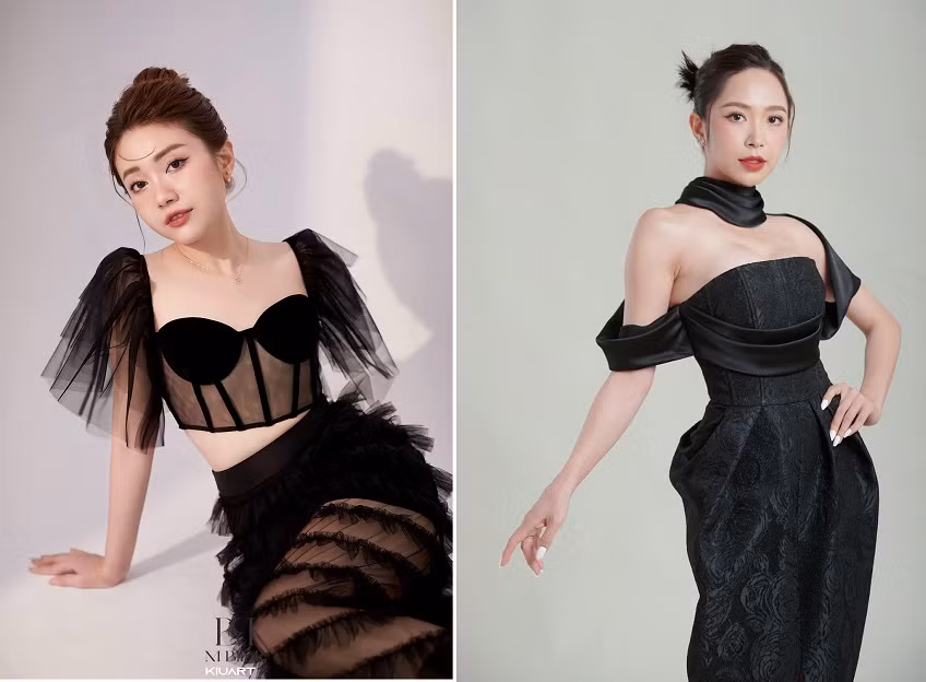 Kiều My sinh năm 1996, là một hot girl Hà thành sở hữu lượng fan đông đảo. Kim Oanh hơn đàn em 3 tuổi, luôn thu hút bởi chất giọng Quảng Trị rất đặc trưng.