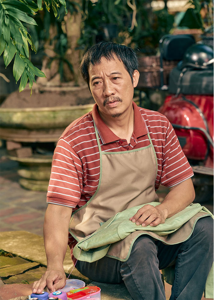 Người vào vai bố của Yến (Hoàng Thùy Linh thủ vai) trong phim "Không ngại cưới, chỉ cần một lý do" là diễn viên Thanh Bình, hiện anh công tác tại Nhà hát Tuổi trẻ.