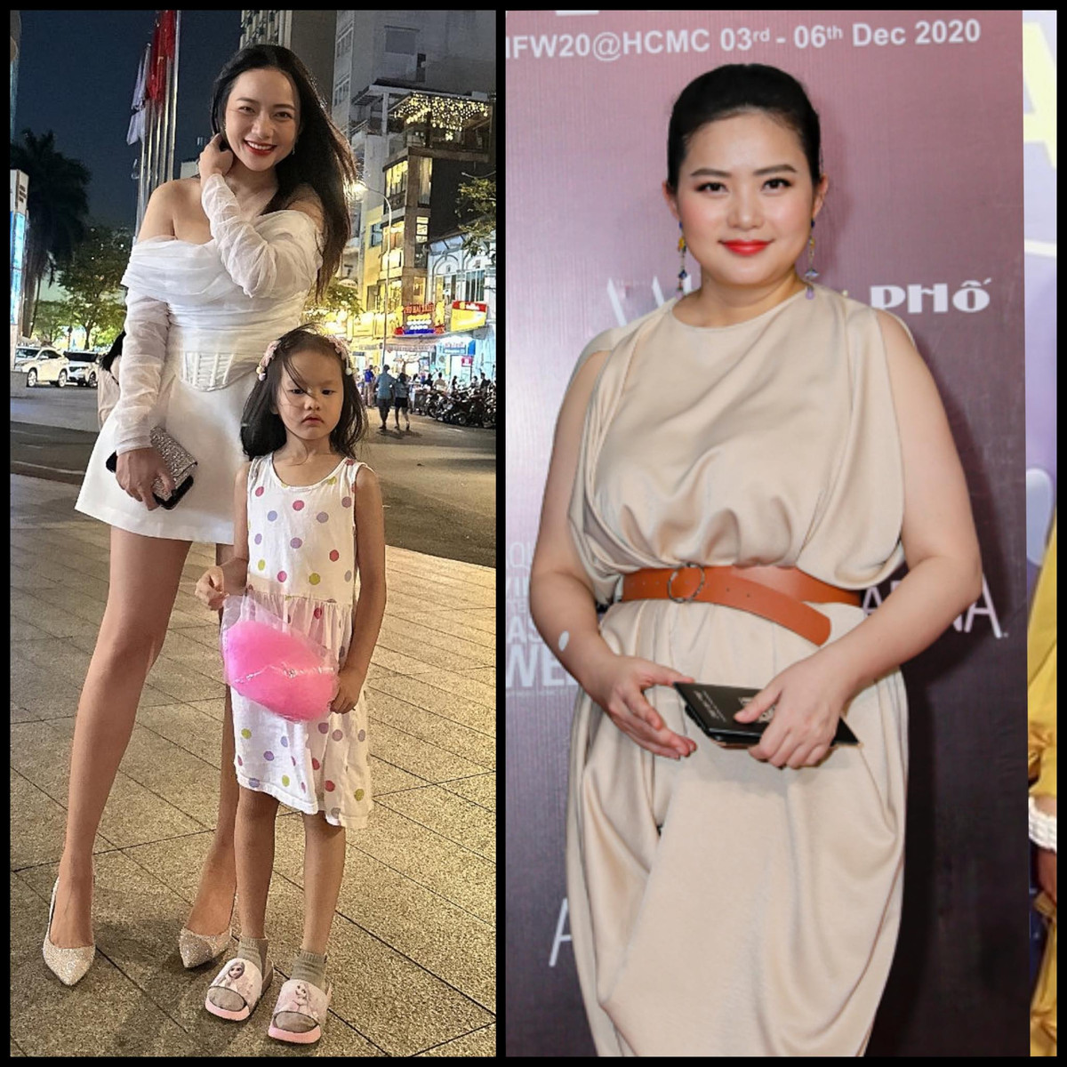  Phan Như Thảo là một trong những mỹ nhân gây ngưỡng mộ vì nỗ lực giảm cân ngoạn mục. Cô giảm được gần 20 kg chỉ trong 9 tháng.