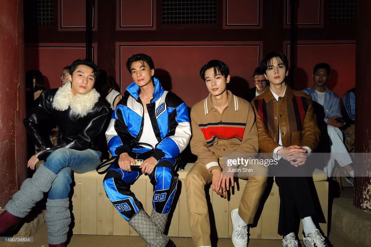 Không ít fan Việt cho rằng trang phục trông mất cân đối khiến sao nam Việt bị "dìm hàng" vóc dáng. Ảnh: Getty Inmages/Justin Shin.