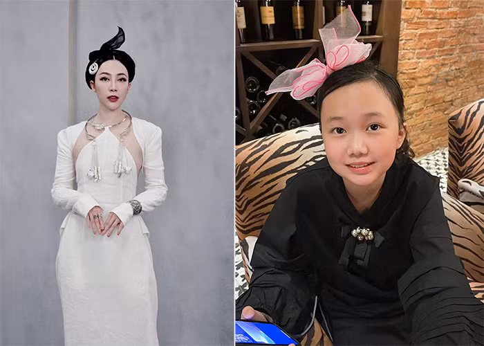 Hiện Linh Nga đang sống cùng con gái (phải) tại TP.HCM.