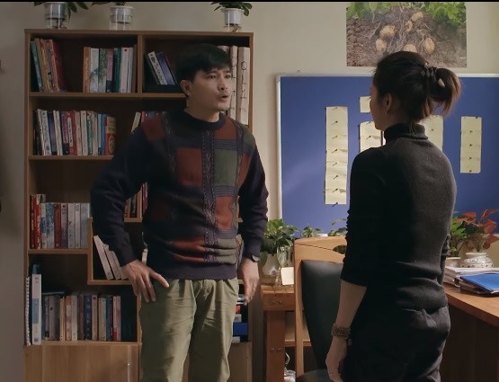 Hiếm hoi đóng phim truyền hình, diễn viên Quang Sự gây chú ý không kém dàn diễn viên quen mặt với khán giả VTV.