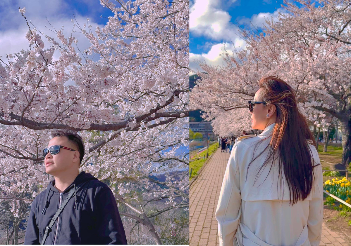 Như những lần trước, dù không đăng ảnh chụp chung nhưng cặp đôi để lộ rõ "hint" hẹn hò khi check-in tại cùng một địa điểm.