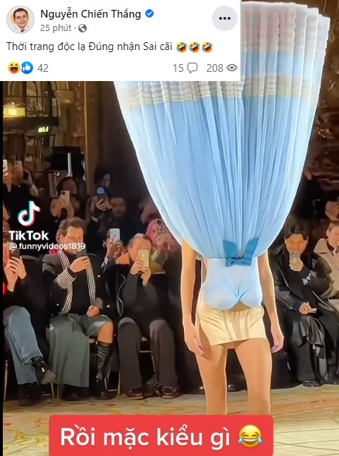 Danh hài Chiến Thắng cũng không nằm ngoài trào lưu "đúng nhận sai cãi".