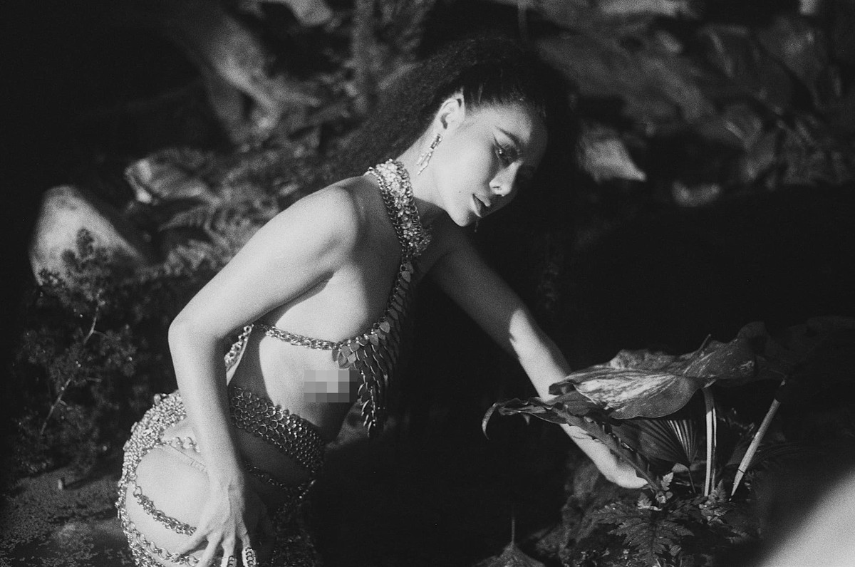 Nữ diễn viên từng được mệnh danh là "mỹ nhân gợi cảm nhất làng hài Việt". Ảnh: Hứa Mẫn.