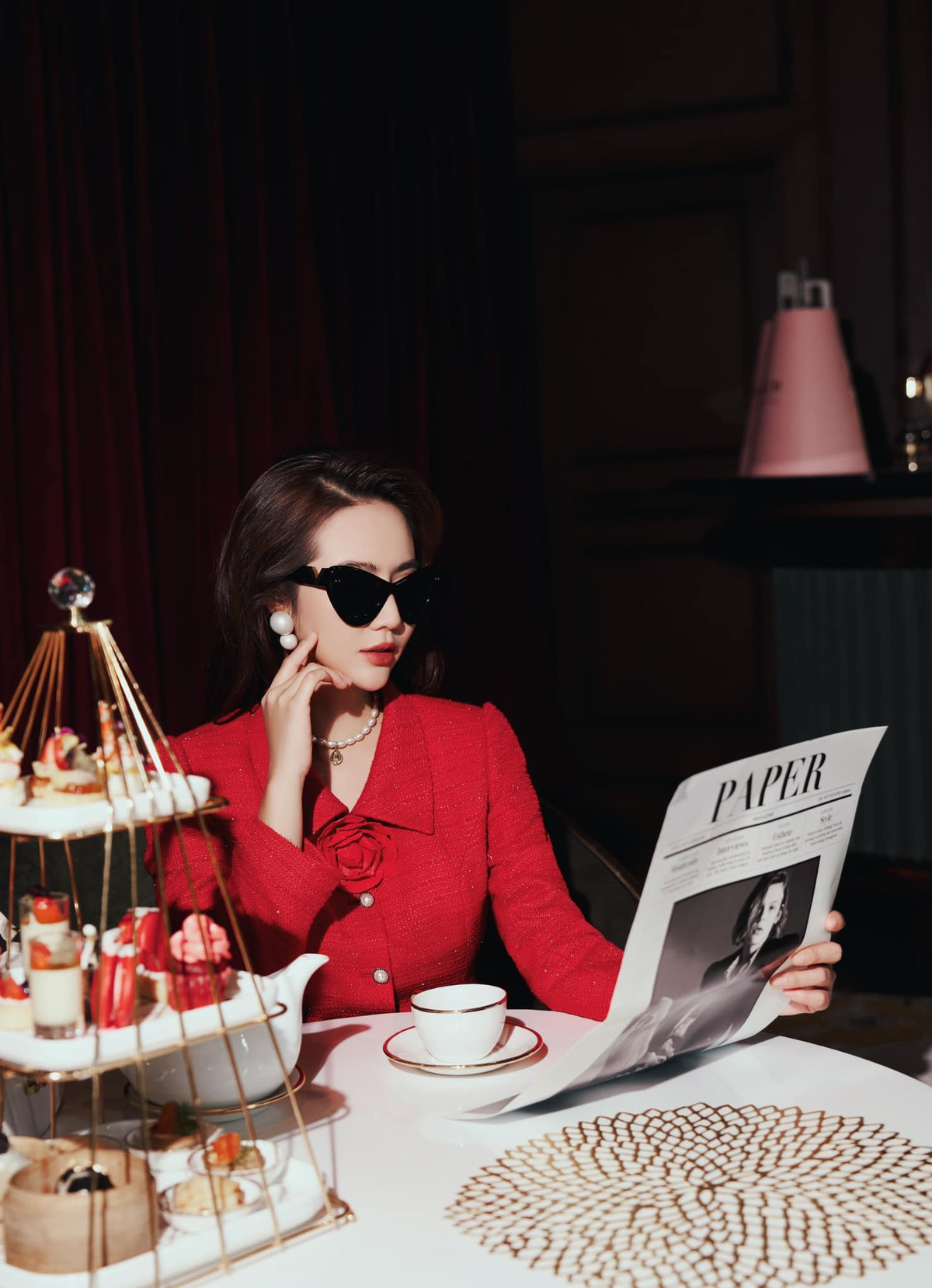 Hồi đầu năm, nữ diễn viên chia sẻ trên Tri thức và Cuộc sống rằng: "Bây giờ tôi chưa yêu ai, độc thân vui mà".