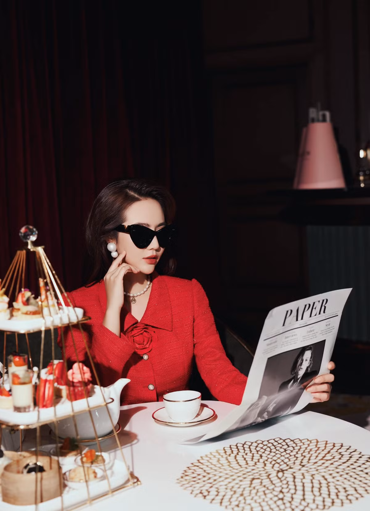 Hồi đầu năm, nữ diễn viên chia sẻ trên Tri thức và Cuộc sống rằng: "Bây giờ tôi chưa yêu ai, độc thân vui mà".