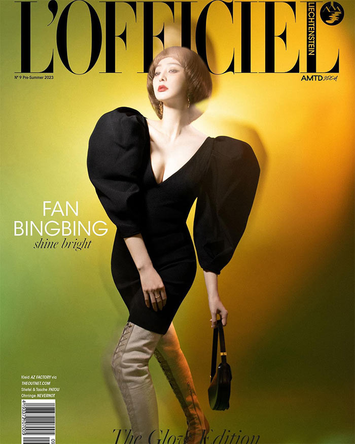 Không còn cơ hội diễn xuất, Phạm Băng Băng tập trung vào quản lý thương hiệu Fan Beauty Secret và xuất hiện trên các trang bìa tạp chí thời trang nổi tiếng thế giới như Grazia, L'Officiel, Marie Claire... (Ảnh: Instagram)