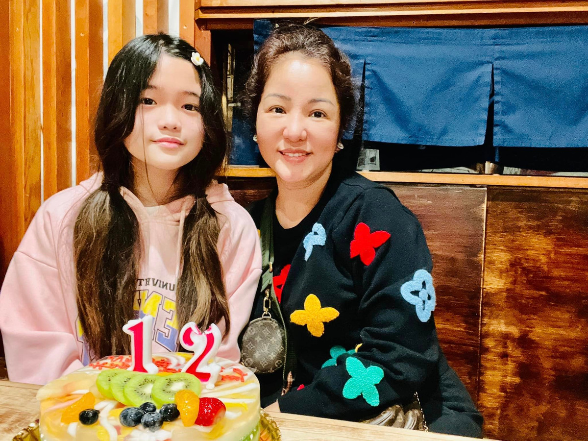 Thuy Nga ban trai cay, tiet lo nuoi con o My ton kem