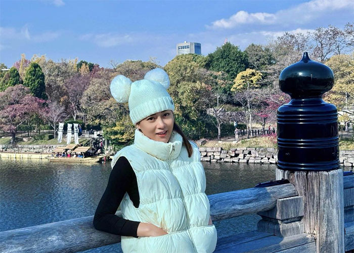 Cuối tháng 11, Phương Oanh đi du lịch Nhật Bản cùng chồng doanh nhân.