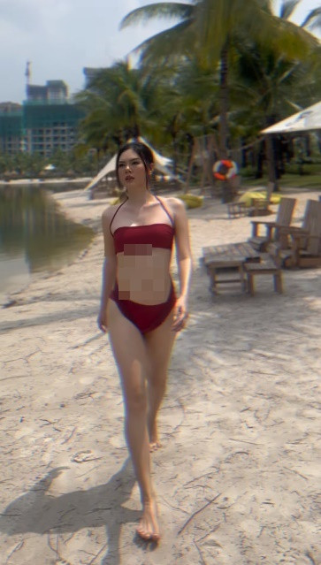 Nữ người mẫu quê gốc Cần Thơ chăm đóng phim và hoạt động với vai trò là một người mẫu nội y.