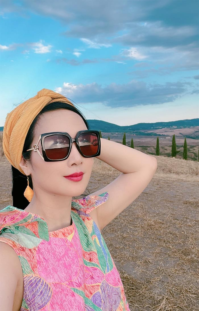 Giáng My chia sẻ, cô thoải mái trong chuyện ăn uống, "ăn tất cả những gì mình thích" và khi có thời gian, cô tập thể dục, gym, yoga...