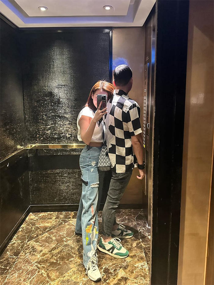 Huong Giang co ban trai moi sau hon mot nam chia tay Dinh Tu?