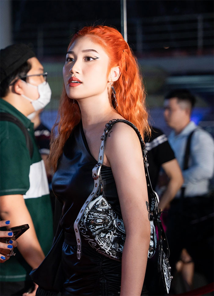 Vẻ đẹp cá tính của Nauy luôn thu hút mỗi khi cô xuất hiện. (Ảnh: Dân trí)