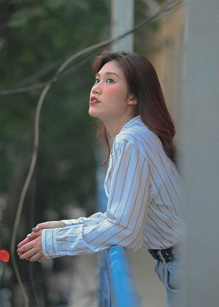 Cô gái 21 tuổi luôn ủng hộ mẹ đi bước nữa.