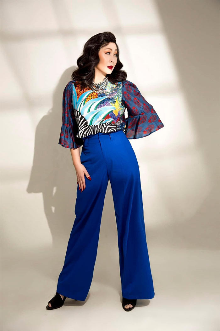 Nữ nghệ sĩ hài lòng với vóc dáng hiện tại, không muốn giảm cân thêm.