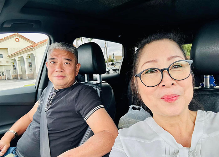 Không chỉ Hồng Vân mà cả ông xã cô, nam diễn viên Lê Tuấn Anh còn có màn giảm cân ngoạn mục hơn.