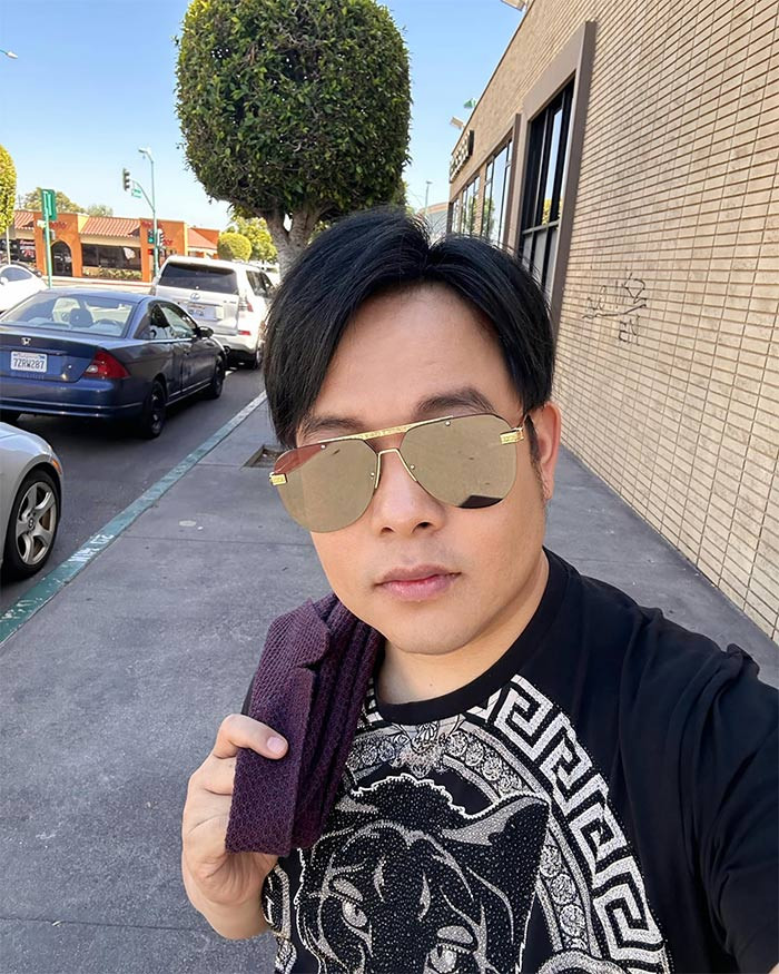 Cách đây hơn hai năm, Quang Lê từng khoe anh đã giảm được 8 kg.