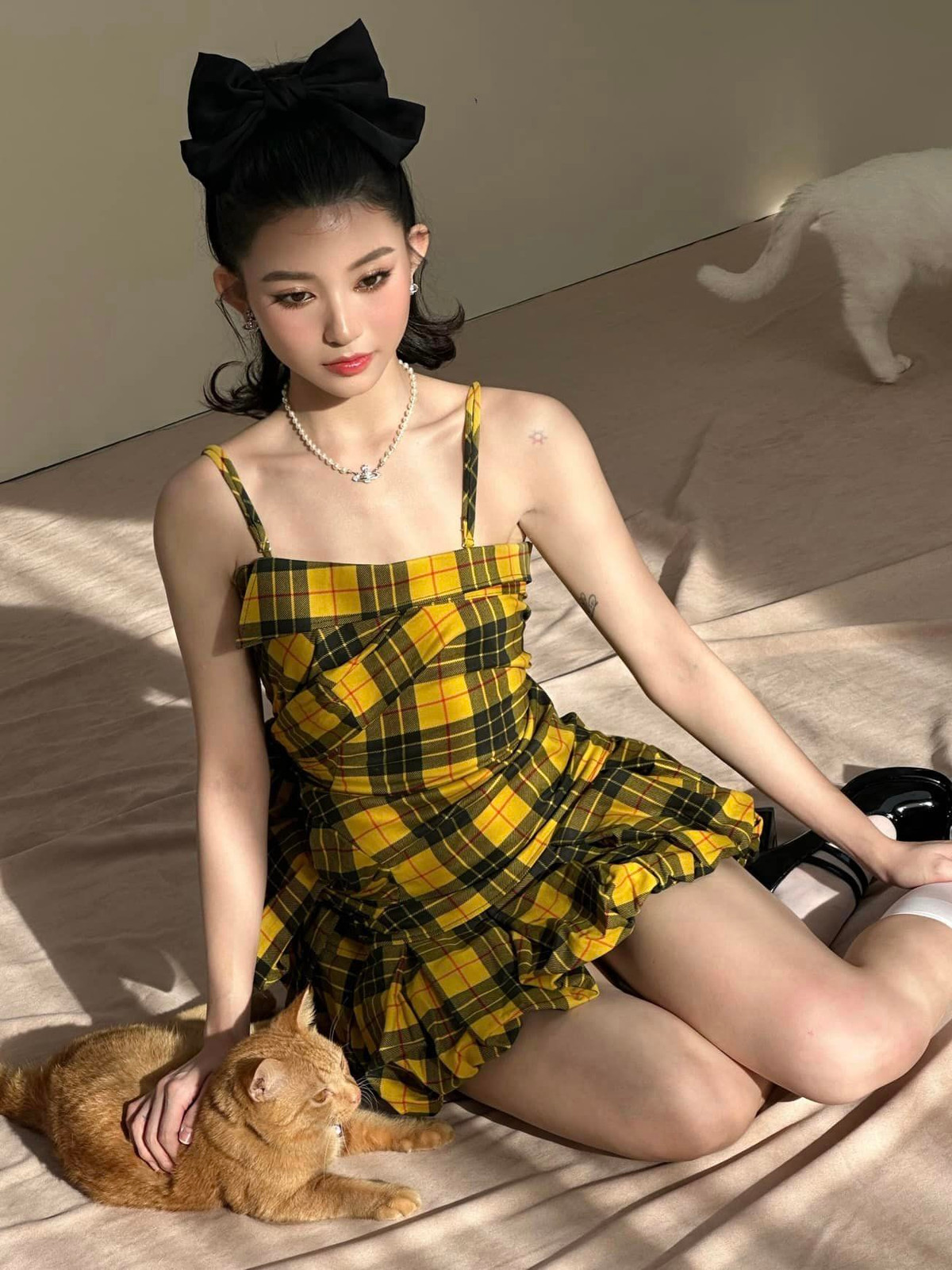 Sắc vóc cuốn hút của Á quân The Face Việt Nam 2023 giúp cô nàng sở hữu một lượng fan không nhỏ.