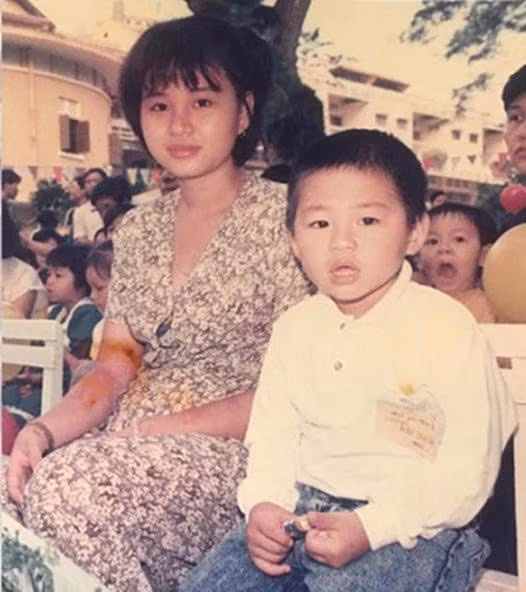 Lê Giang khi còn trẻ có khuôn mặt khác hẳn so với bây giờ.