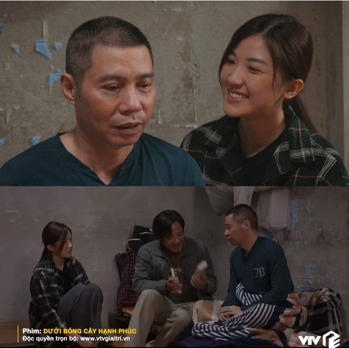 Trong phim "Dưới bóng cây hạnh phúc" đang phát sóng trên giờ vàng VTV, Lương Thanh vào vai Tơ - con gái của nghệ sĩ Công Lý (vai ông bố ốm yếu do bệnh ung thư gan).