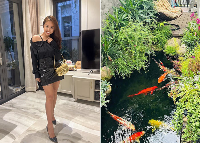 Hai vợ chồng Vân Hugo cùng hai con đang sống tại một biệt thự sang trọng, đắt tiền ở TP.HCM.